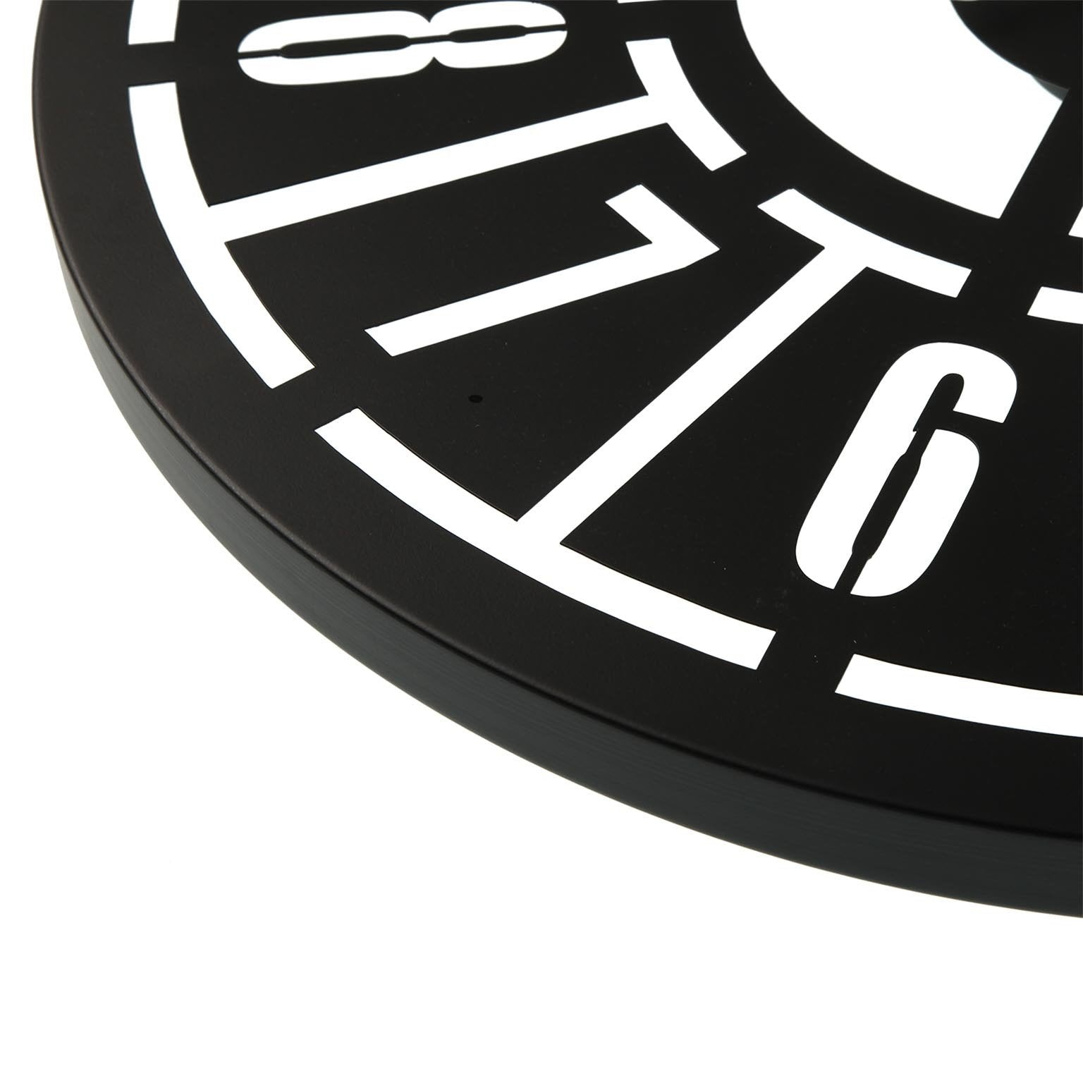 Classic metal wall clock