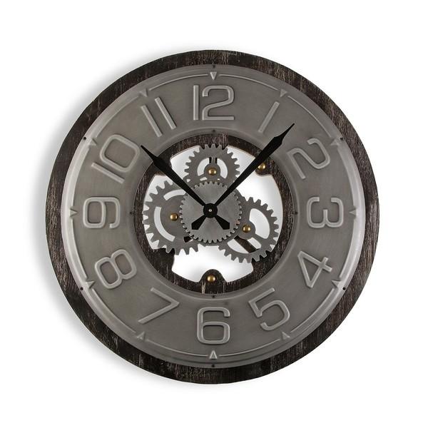 industrial wall clock