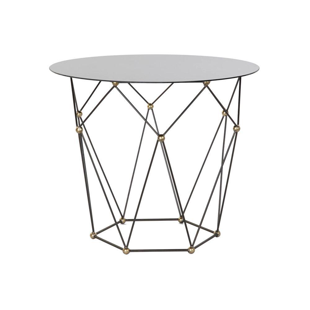 Side table Black Metal 